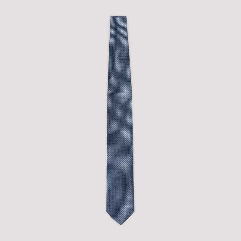Lanvin Circle Dot Tie - Lanvin Blue