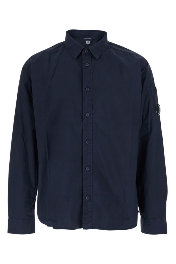 C.P. Company Popeline Shirt - Blue