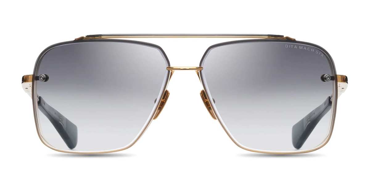 DITA Mach-Six Sunglasses - Gold - Image 1 of 3