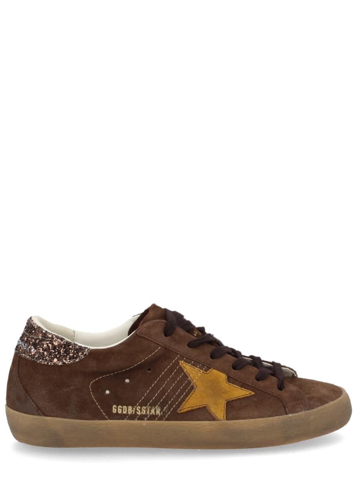 Golden Goose Super-Star Sneaker - Brown - Image 1 of 5