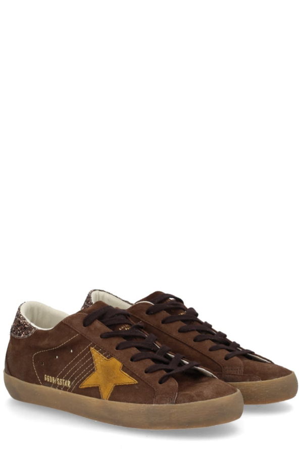 Golden Goose Super-Star Sneaker - Brown