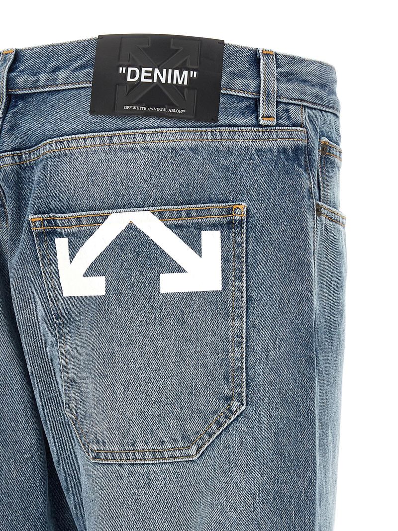 Off-White Half Arrow Jeans - Light Blue