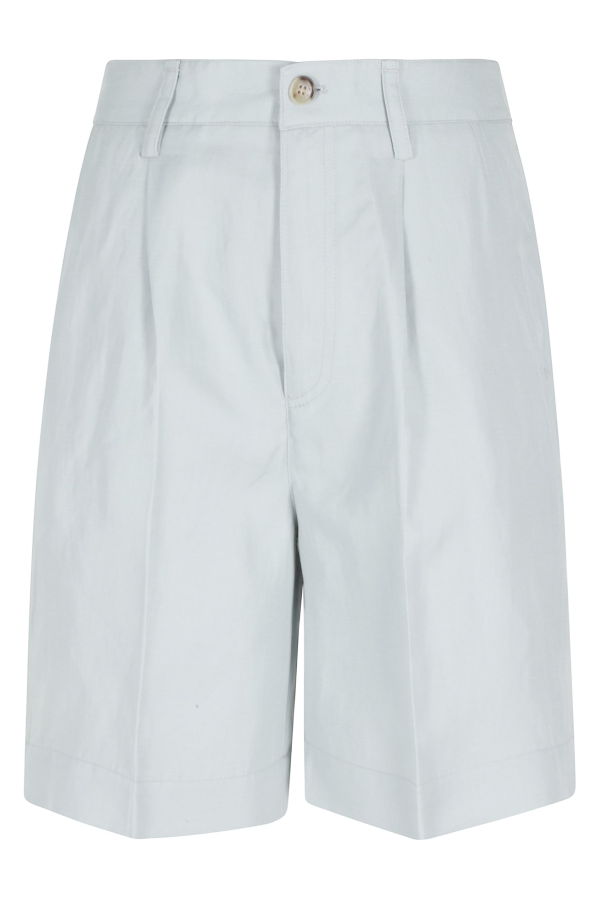 Woolrich Viscose Linen Shorts - Alpine Tundra