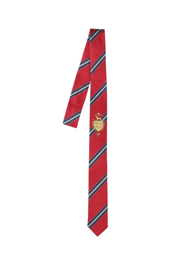 thom browne Striped Tie - Red