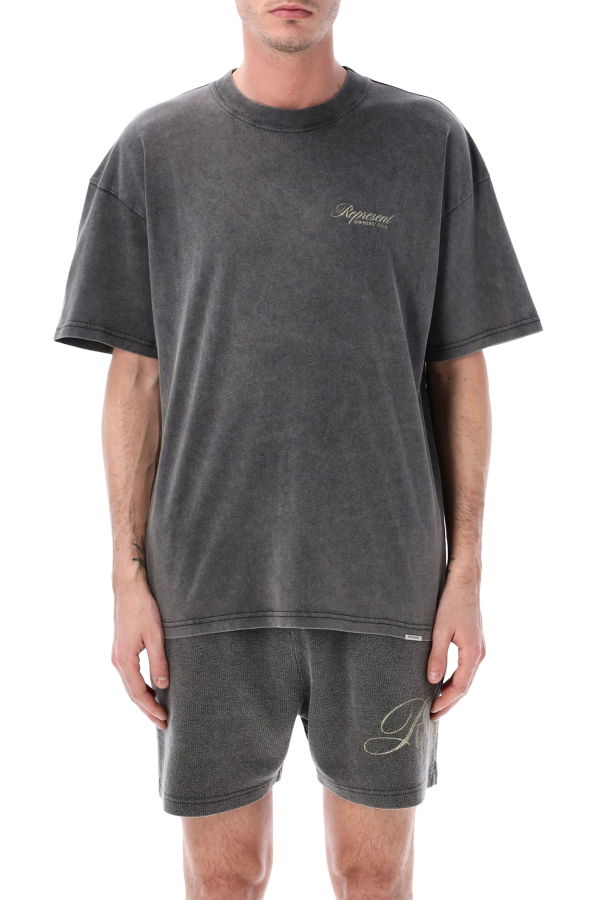 Represent Owners Club Script T-Shirt - Vintage Grey