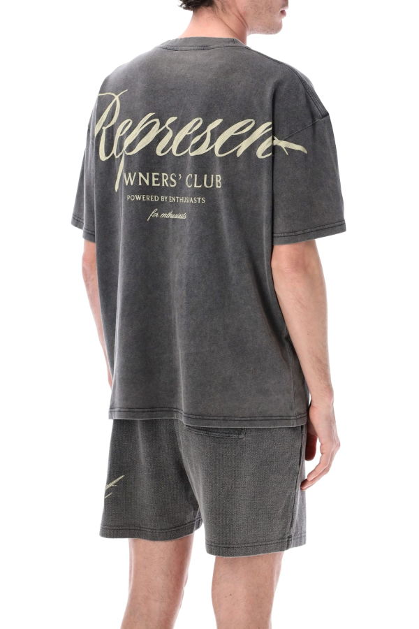 Represent Owners Club Script T-Shirt - Vintage Grey
