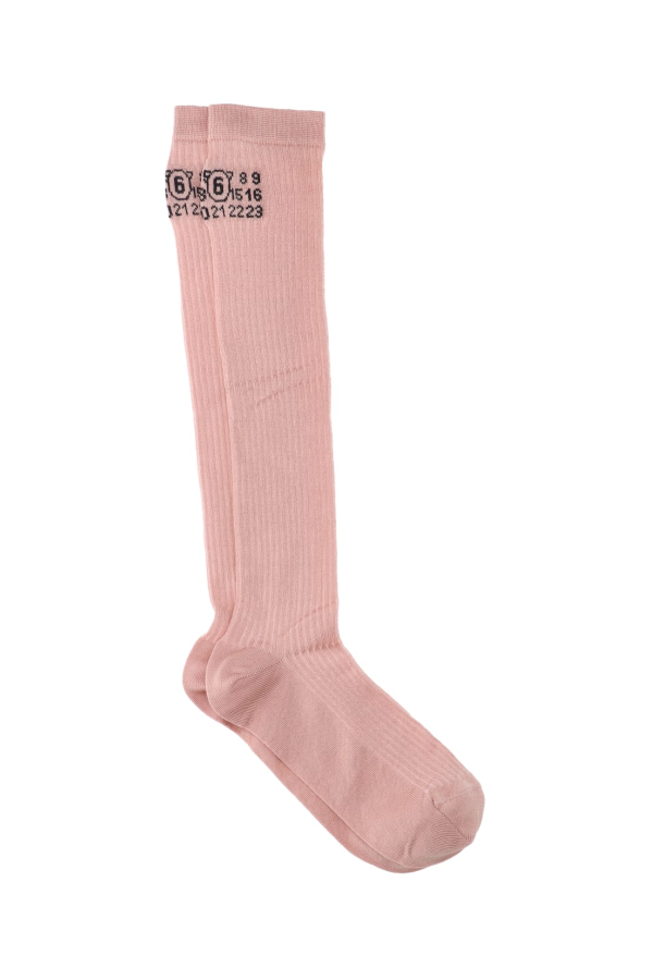 MM6 Maison Margiela Numeric Socks - Pink