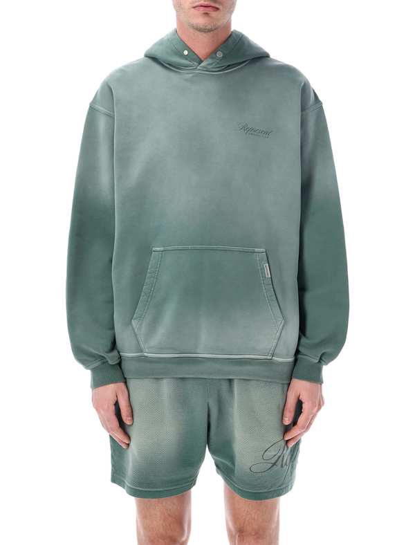 Represent Owners Club Script Hoodie - Vintage Green Represent Owners Club Script Hoodie - Vintage Green