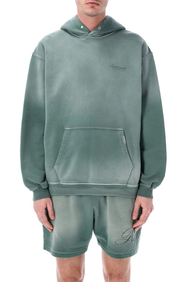 Represent Owners Club Script Hoodie - Vintage Green