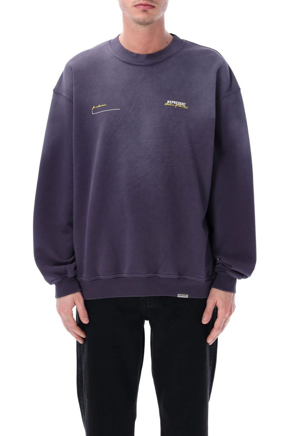 Represent Patron Of The Club Sweatshirt - Plum