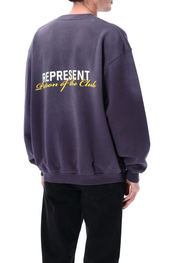 Represent Patron Of The Club Sweatshirt - Plum