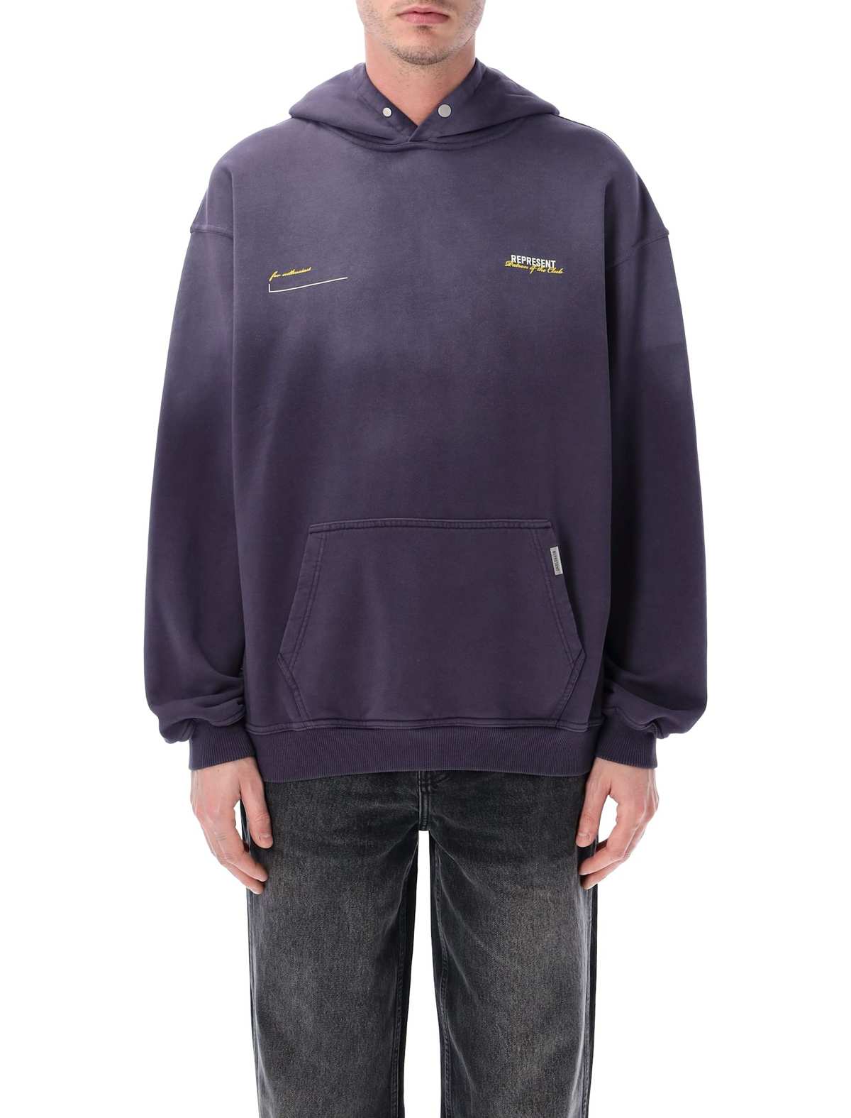 Represent Patron Of The Club Hoodie - Plum - Image 1 of 3