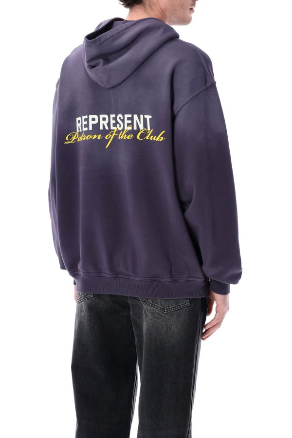 Represent Patron Of The Club Hoodie - Plum