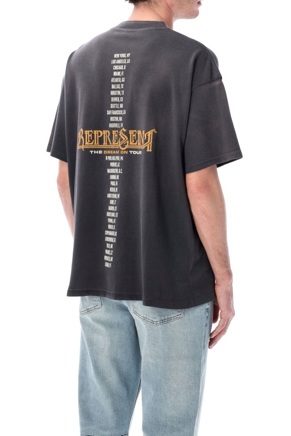 Represent Golden Tour T-Shirt - SUN FADE GREY