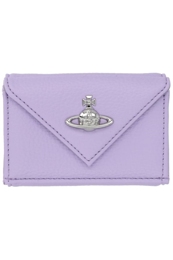 Vivienne Westwood Envelope Portfolio Wallet - Lilac