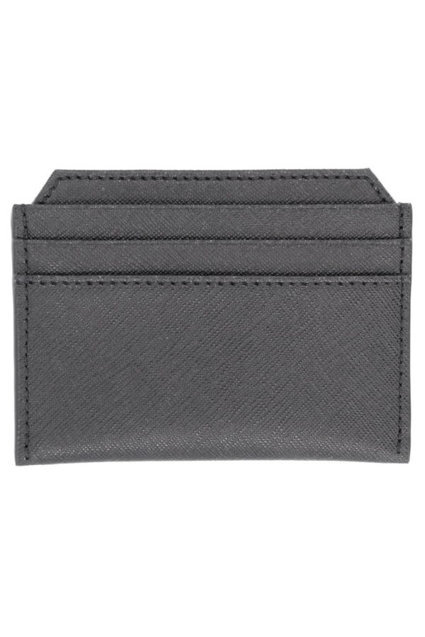 Vivienne Westwood Card Holder with Orb Detail Wallet - Black