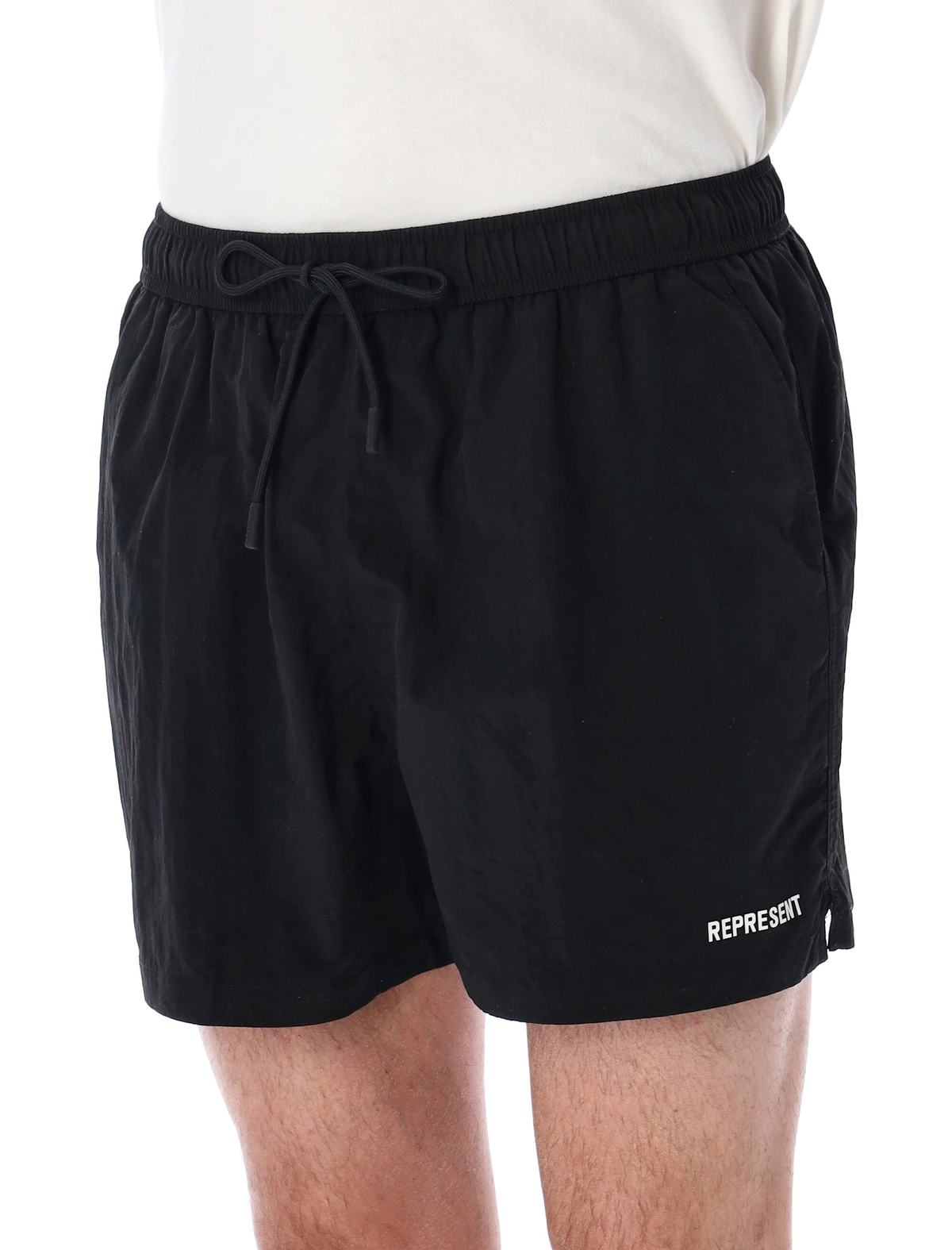 Represent Core Swimshort Swimshorts - Jet Black - Image 3 of 3