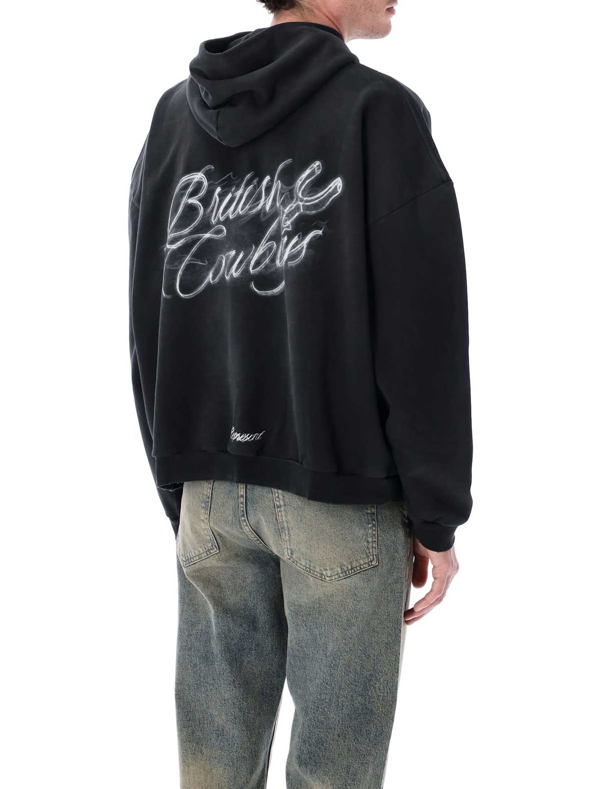Represent British Cowboys Hoodie - Stained Black - Image 2 of 3