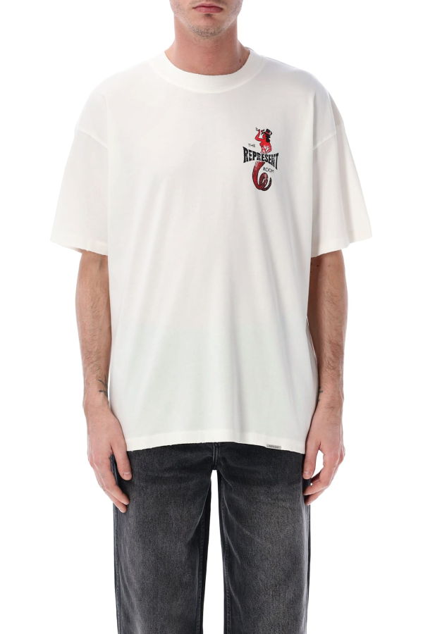 Represent The Viper Room Dice T-Shirt - Flat White