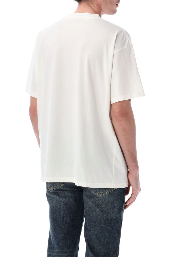 Represent Western Initial T-Shirt - Flat White