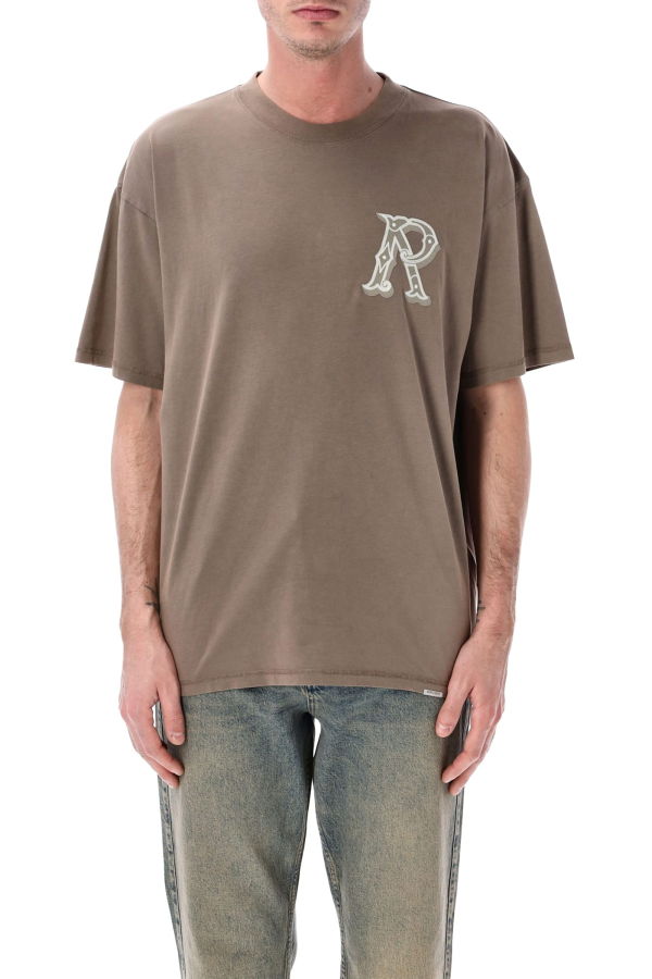 Represent Western Initial Tee - DUSTY BROWN