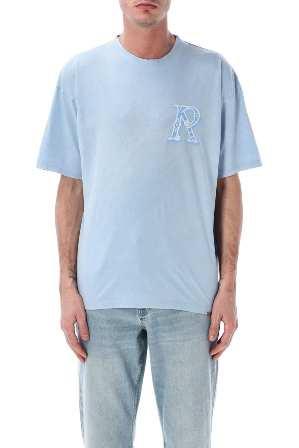 Represent Western Initial T-Shirt - Mountain Bluebird