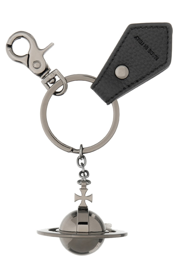 Vivienne Westwood 3D Orb Keychain - Black