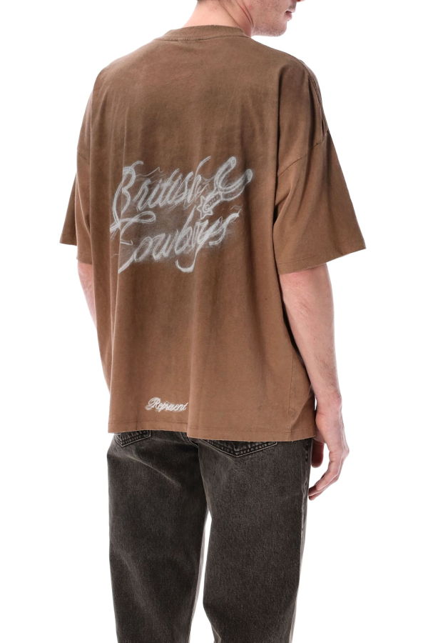 Represent British Cowboys T-Shirt - Dusty Brown