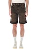 Represent Denim Short Shorts - Bark - Thumbnail 1