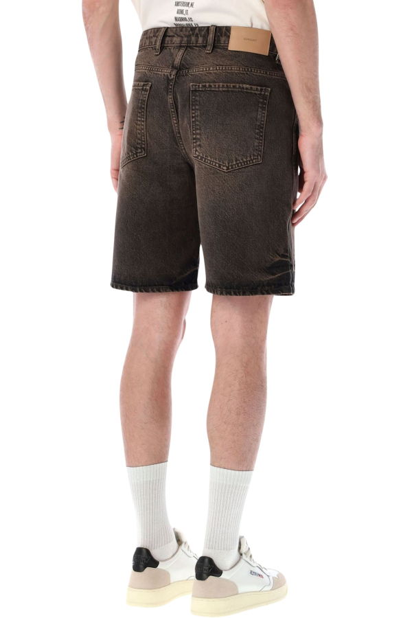 Represent Denim Short Shorts - Bark