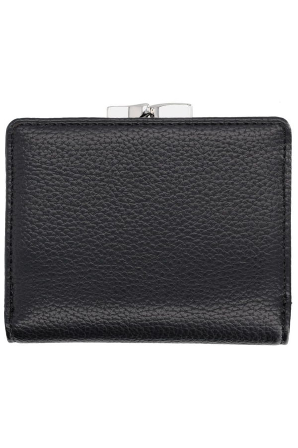 Vivienne Westwood Small Frame Portfolio Wallet - Black