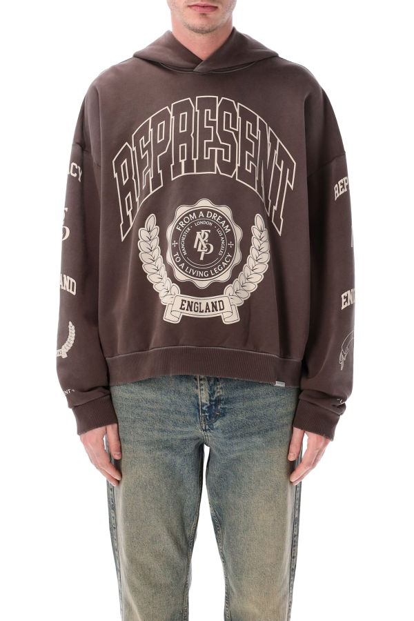 Represent Legacy Crest Hoodie - Nero