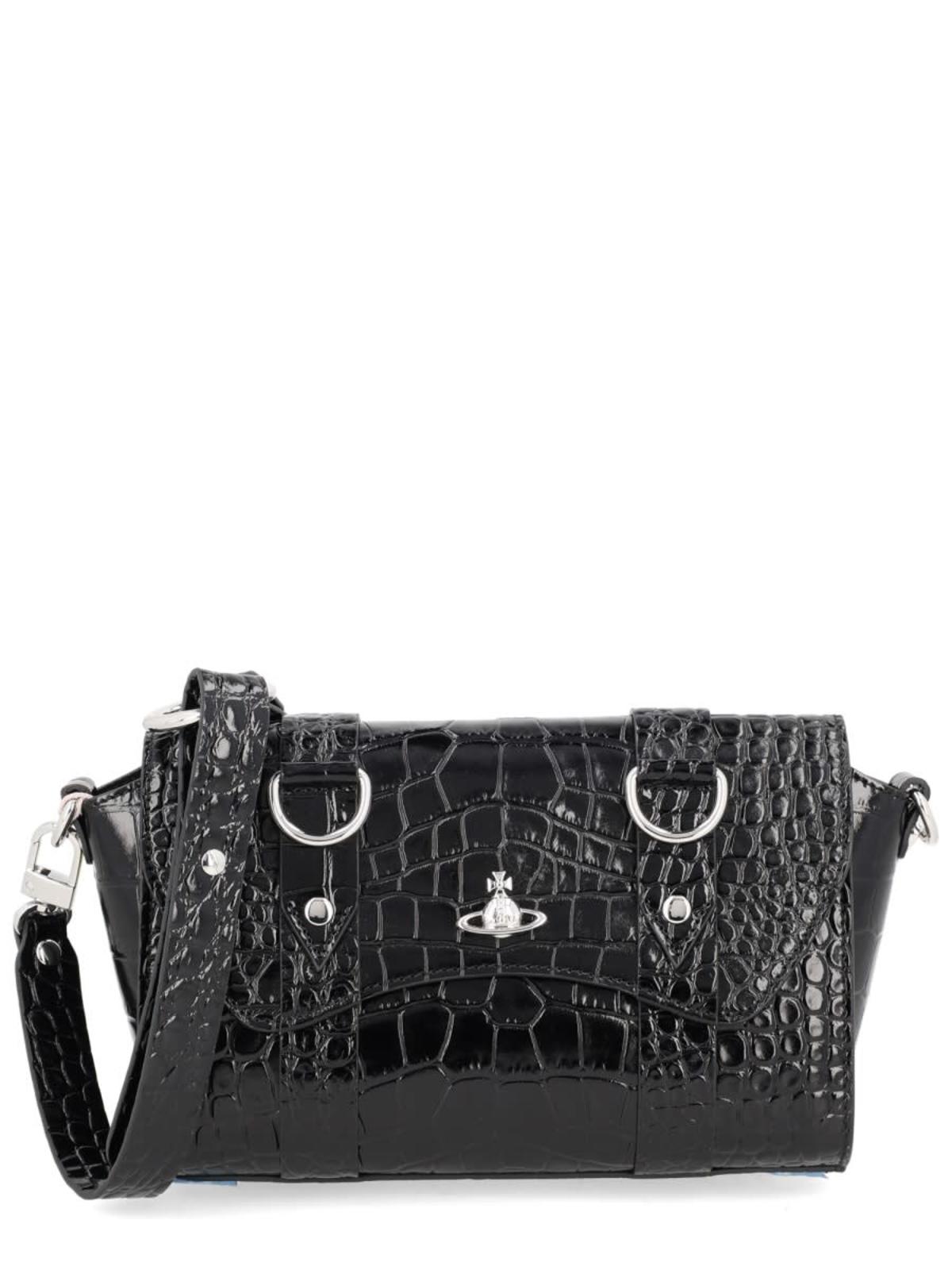 Vivienne Westwood Kimmy Shoulder Bag - Black - Image 1 of 4