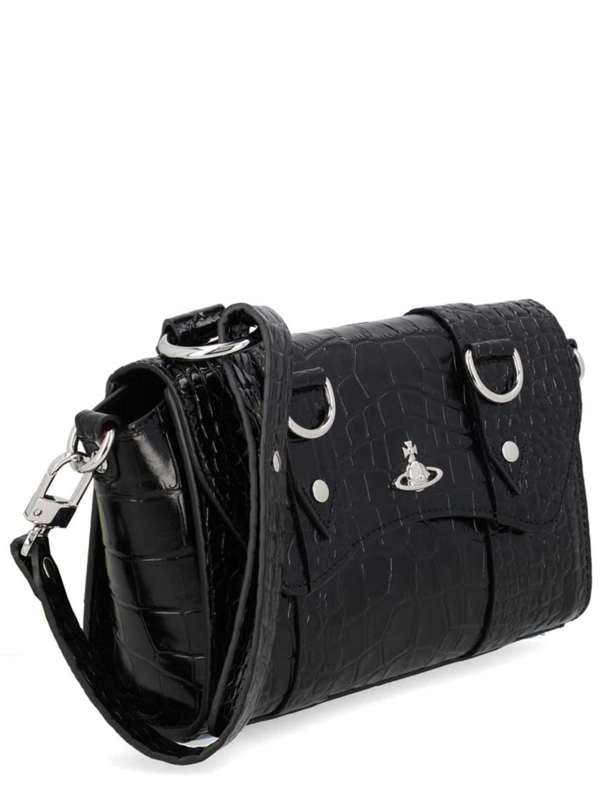 Vivienne Westwood Kimmy Shoulder Bag - Black - Image 2 of 4