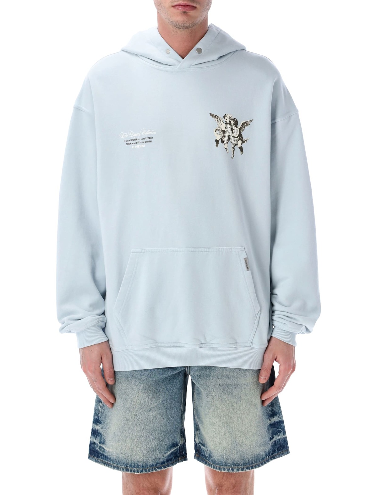 Represent Legacy Cherubs Hoodie - Cloud - Image 1 of 3