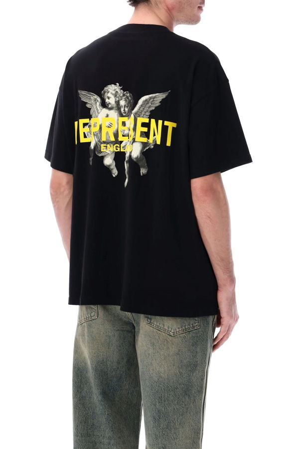 Represent Legacy Cherubs T-Shirt - Jet Black