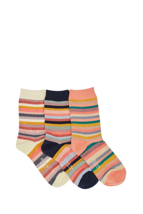 PAUL SMITH 3-Pack Signature Stripe Socks