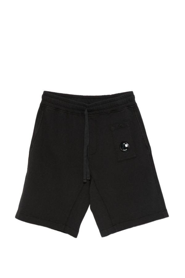 C.P. Company Cotton Jogging Bermuda Shorts - Black