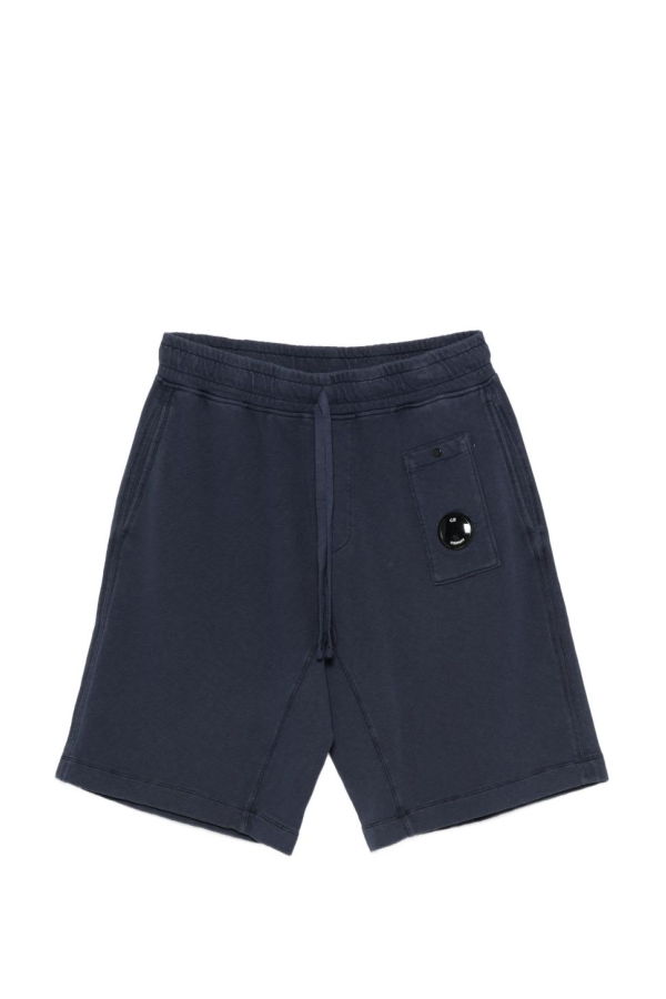 C.P. Company Cotton Jogging Bermuda Shorts - Blue
