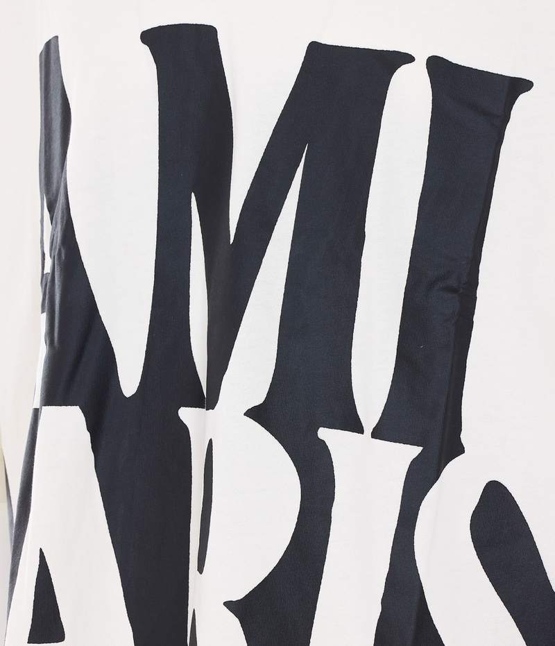 Ami Alexandre Mattiussi Ami Paris Print Oversize T-Shirt - White