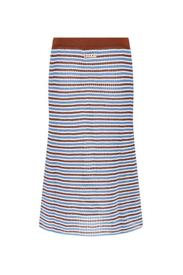 Marni Crochet Midi Skirt - Multicolor