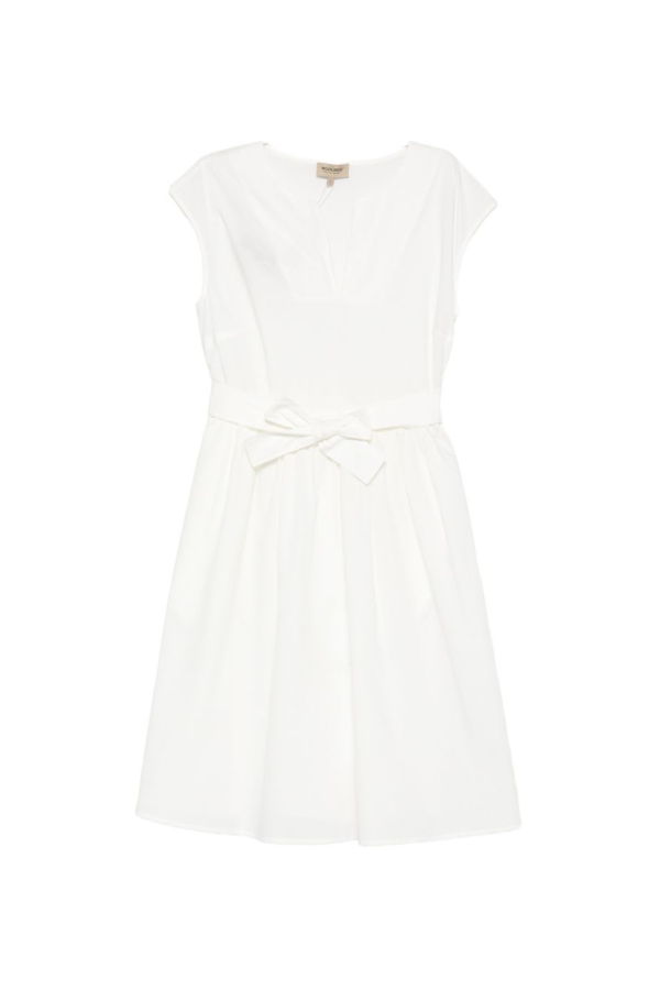 Woolrich Cotton Short Dress - White