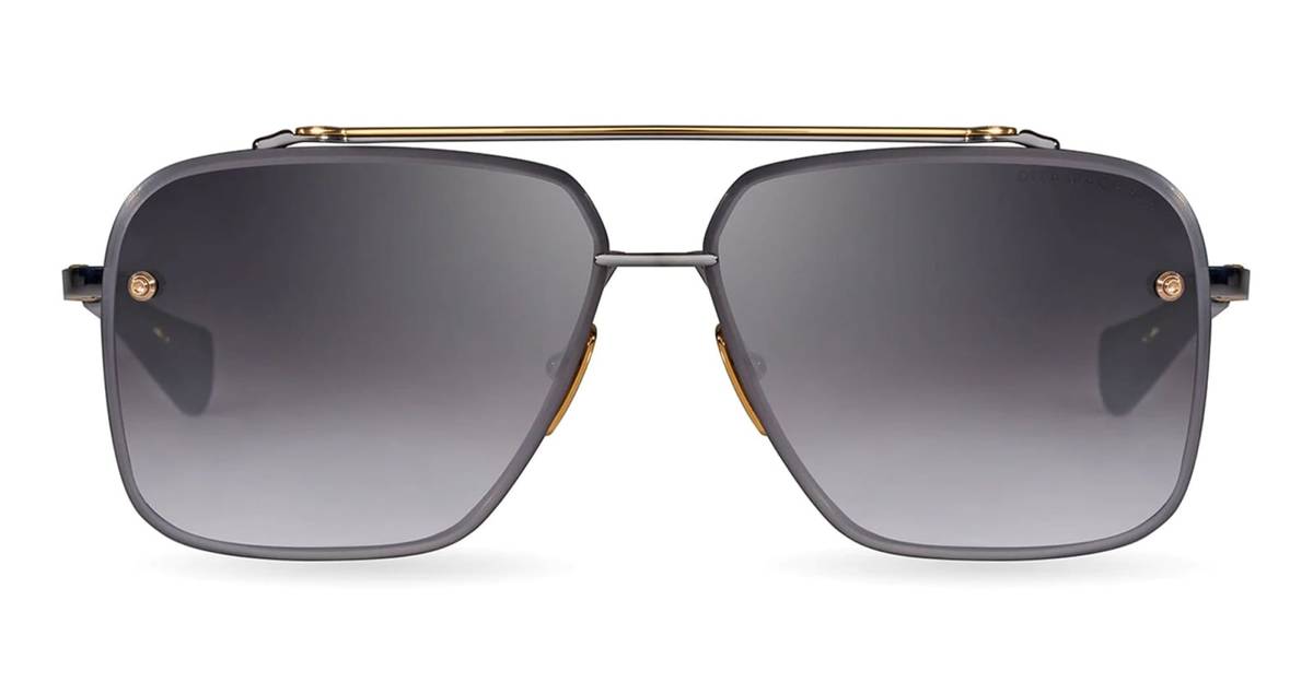DITA Mach-Six Sunglasses - Black/Gold - Image 1 of 3