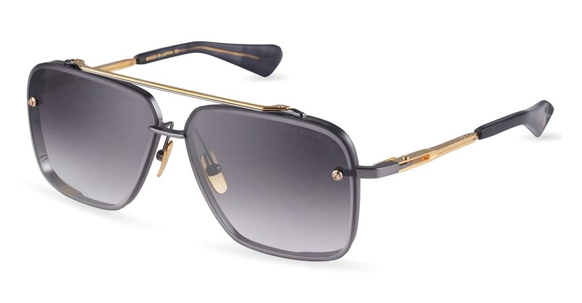 DITA Mach-Six Sunglasses - Black/Gold - Image 2 of 3