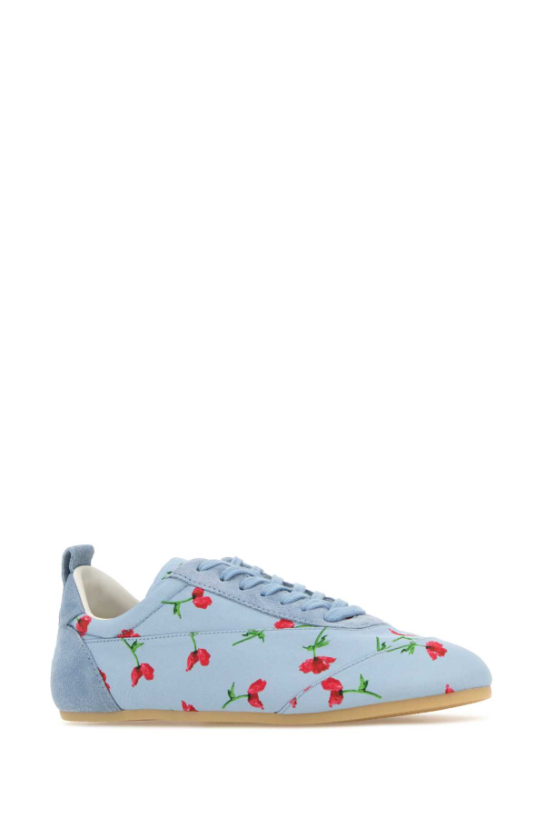 Jil Sander Printed Canvas Etage Sneakers - Quarry