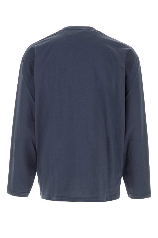 Jil Sander Navy Blue Cotton T-Shirt - Sugarpaper