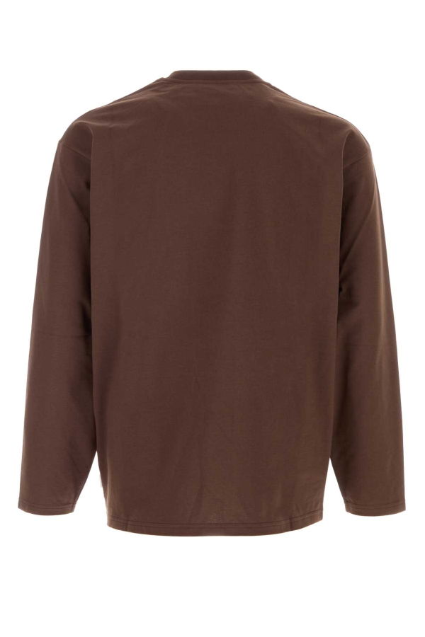 Jil Sander Chocolate Cotton T-Shirt - Espresso