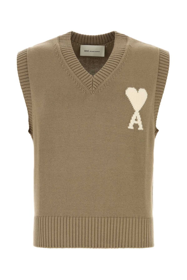 Ami Alexandre Mattiussi Wool Blend Vest