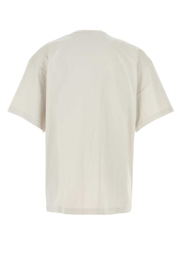 ALEXANDER WANG Chalk Cotton Oversize T-Shirt - Ashwhite