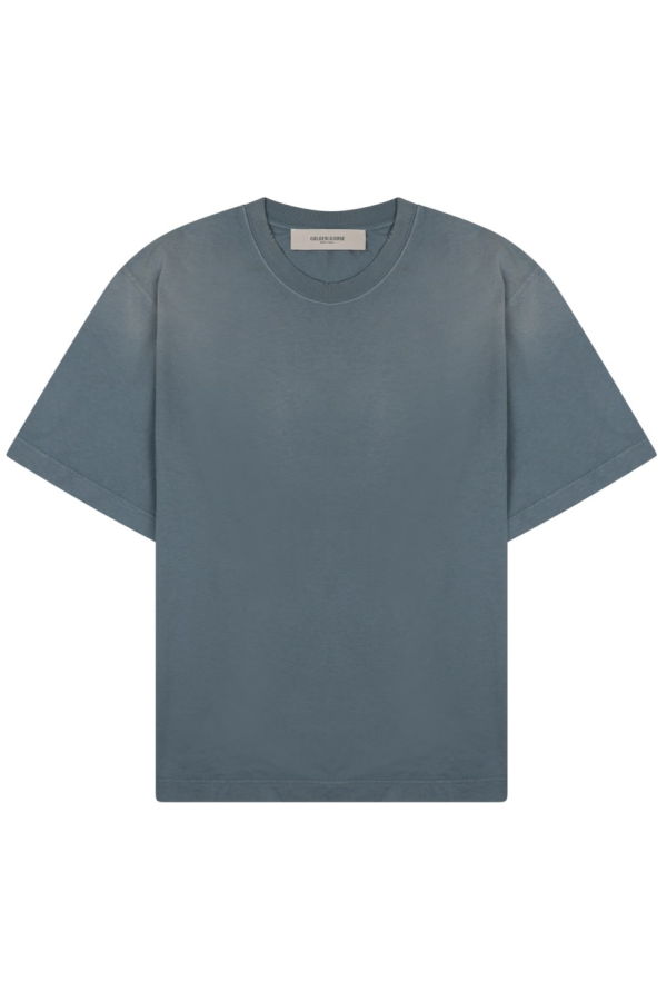 Golden Goose T-Shirt With Logo Tee - Blue